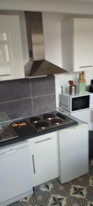 Private kitchen - Duplex apartment Loft (DAINVILLE)
