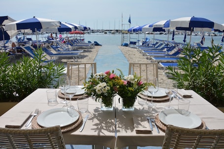 Restaurant. Hotel Bagni Lido