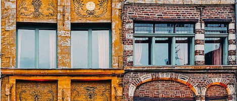 Detalhe da fachada