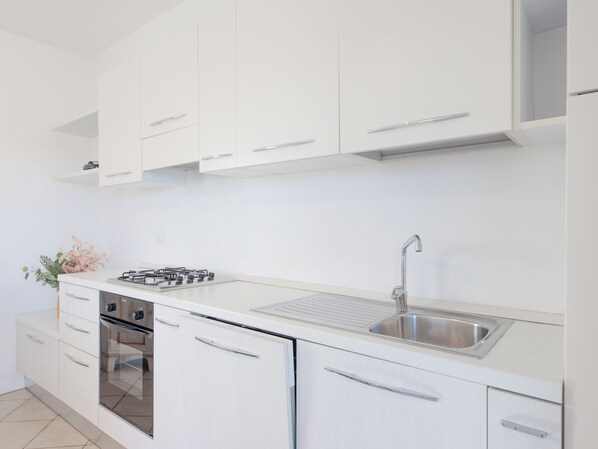 Apartment, 2 Bedrooms, Ocean View | Interior - Complex With Pool and sea View (Arzachena)