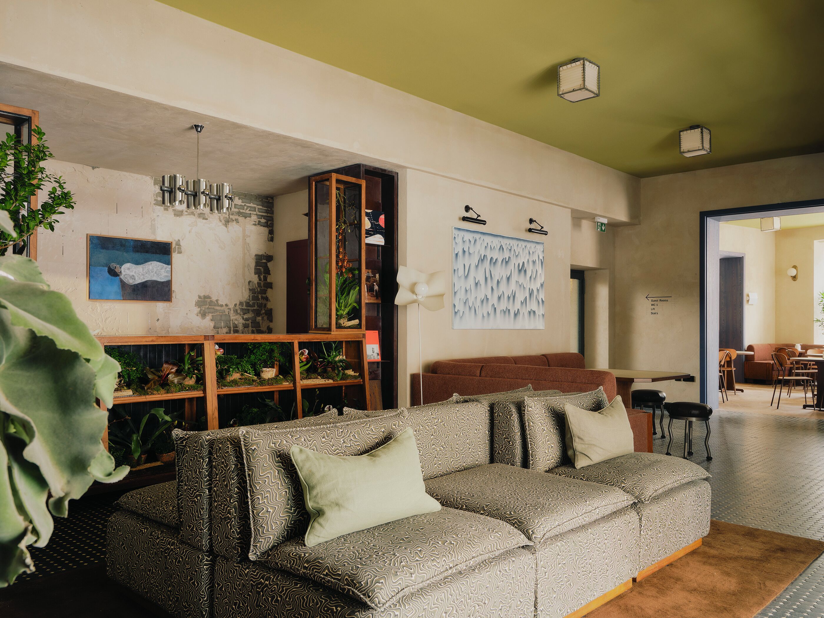 Sitzecke in der Lobby