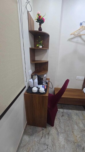 Premium Room | In-room safe, desk, laptop workspace, blackout drapes - Hotel Vindhya Ganga Inn (Varanasi)