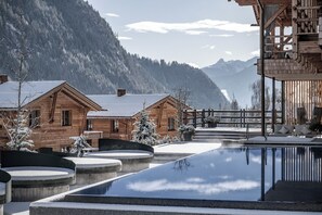 Outdoor pool - Chalets Valsegg (Rio di Pusteria)