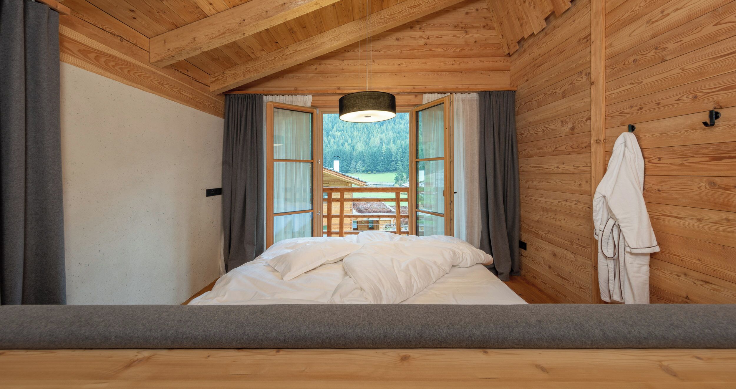 Chalet, 3 Bedrooms, Garden View | In-room safe, blackout drapes, soundproofing, iron/ironing board