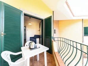 Apartment, 1 Bedroom, Balcony, Pool View | Balcony - Charming House Near Rena Bianca Beach (Santa Teresa di Gallura)