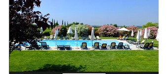 SUNSET golf apartment with pool