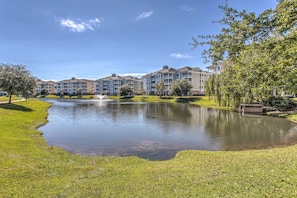 Apartment (3 Bedrooms) | Interior - Screened Patio w/ Pond Views! Myrtle Beach Condo (Myrtle Beach)