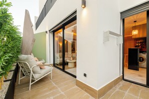 Terrace/patio - Comfort Loft – Premium Bedding, Ultra-Fast Fiber, Internet, IPTV, Terrace, Gym (Casablanca)