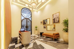 Lobby - Comfort Loft – Premium Bedding, Ultra-Fast Fiber, Internet, IPTV, Terrace, Gym (Casablanca)