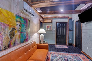 Apartment, 1 Bedroom | Living area - Stylish Retro Stay, Columbia House Unit D 1 Bedroom Apts (Somerset)