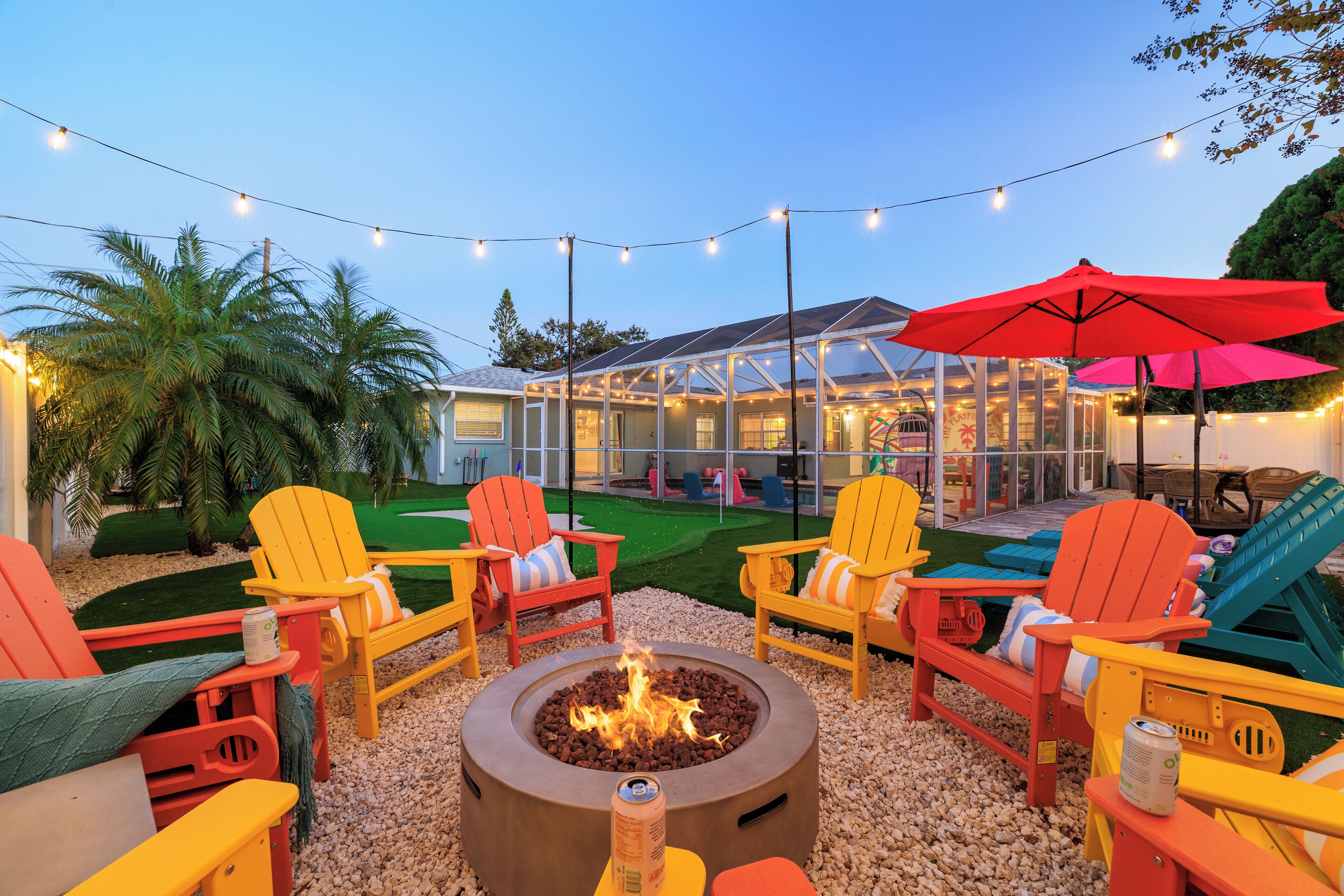 Overnattingsstedets uteområder