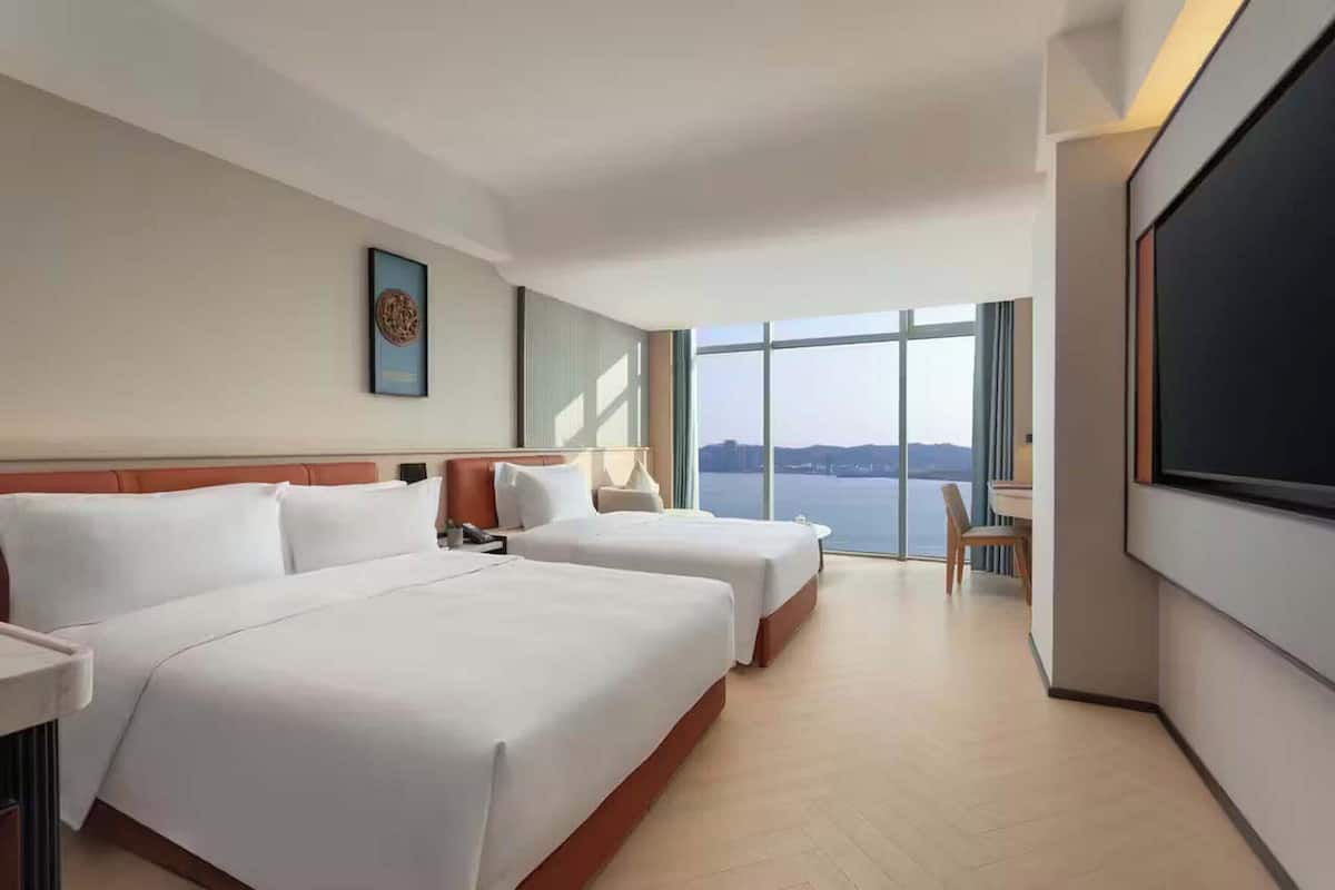 Quarto duplo superluxo, vista para o oceano | Vista do quarto