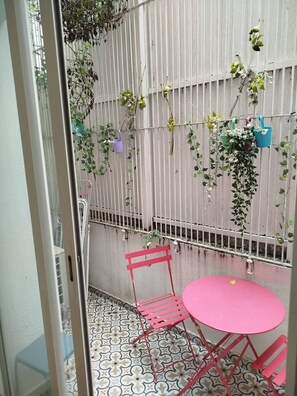 Apartamento, 1 habitación, balcón | Balcón