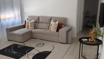 Apartment, 2 Bedrooms, Balcony | Living room