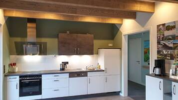 Kühlschrank, Ofen, Herdplatte, Geschirrspüler