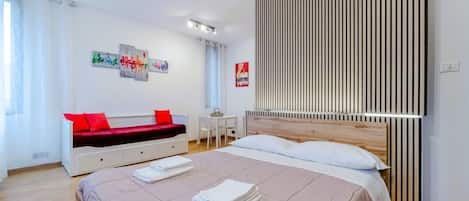 1 bedroom, iron/ironing board