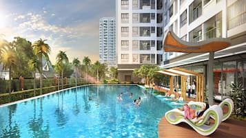 Alberca al aire libre