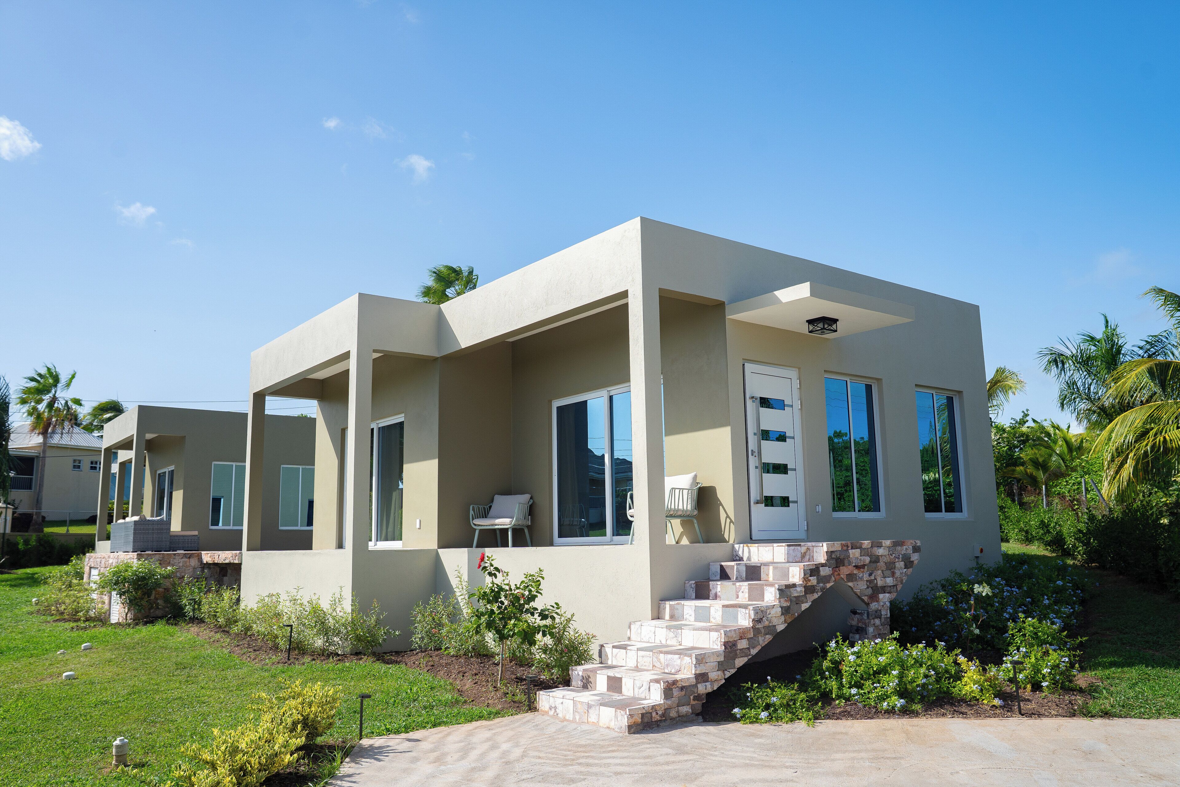 Fassade der Unterkunft