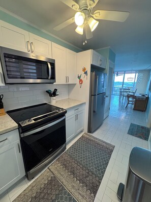 Coffee/tea maker, fridge, microwave, oven - Crucian Sunsets! Enjoy amazing views from this updated 3 bedroom, 2 bath condo! (Christiansted)