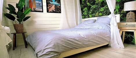 1 makuuhuone, ilmainen Wi-Fi, vuodevaatteet