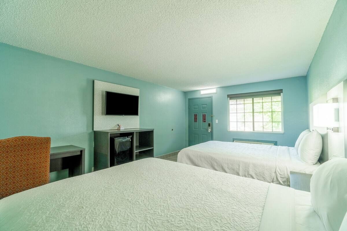 Bedroom. Interior and views may vary based on location and availability