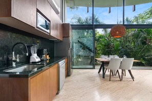 Private kitchen - Cozy Loft cerca de la playa de Tulum (Tulum)