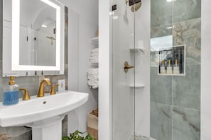 Dusche, Handtücher