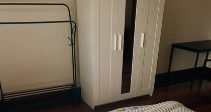 Room-sunny Female Home Next to Train s