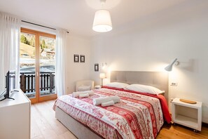 2 chambres, Wi-Fi, literie fournie