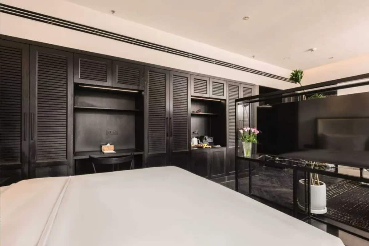 Suíte sênior | Roupas de cama premium, frigobar, individualmente decorados