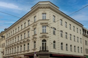 Fassade der Unterkunft