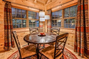 Dining - Nestled in a serene setting Bamboo Hideaway offers a perfect retreat for familie (Cosby)