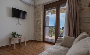 Comfort Suite Ground Floor | 起居区 | 32-英寸智能电视（配备卫星频道）