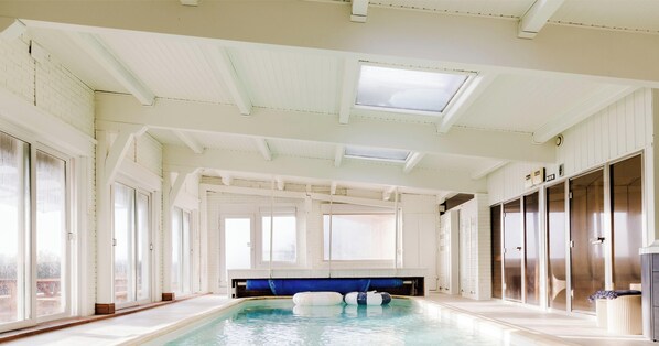 Piscine couverte, piscine chauffée