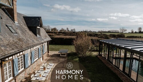Harmony Homes | La Chapelle-Hareng - Indoor Pool, Sauna & Spa
