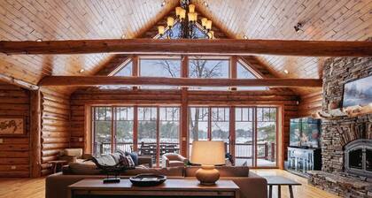 WFC Luxury Cabin Daggett Lake|Beach|Kayaks|Firepit