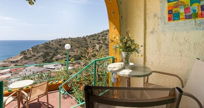 Bed and Breakfast 'Double Room No 101 Sea View' with Sea View, Wi-Fi and Air Conditioning