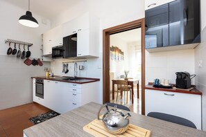 Apartment | Private kitchen - Rental in Rome Saint Peter View Penthouse (Rome)