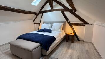 2 chambres, fer et planche Ă repasser, Wi-Fi gratuit, draps fournis