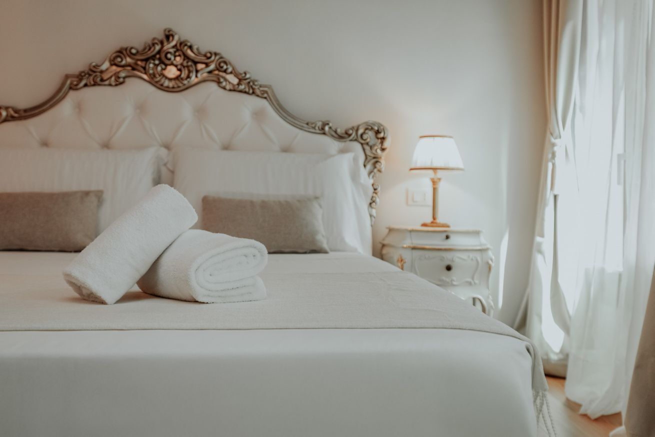 Tabla de planchar con plancha 