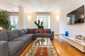 Apartment | Living area - Rental in Rome San Gioacchino View Apartment (Rome)