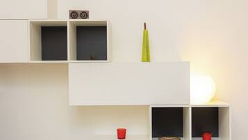 Apartamento | Área de estar | TV 40 polegadas com canais digitais