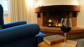 Área de estar no saguão