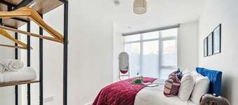 Modern 2BR Apartment w/ Balcony, Parking, WiFi