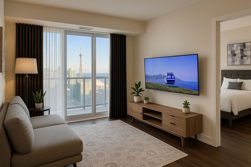 Tripeshine Suites Roger Center Mtcc 2b2b Lakeview &Free Parking - Toronto