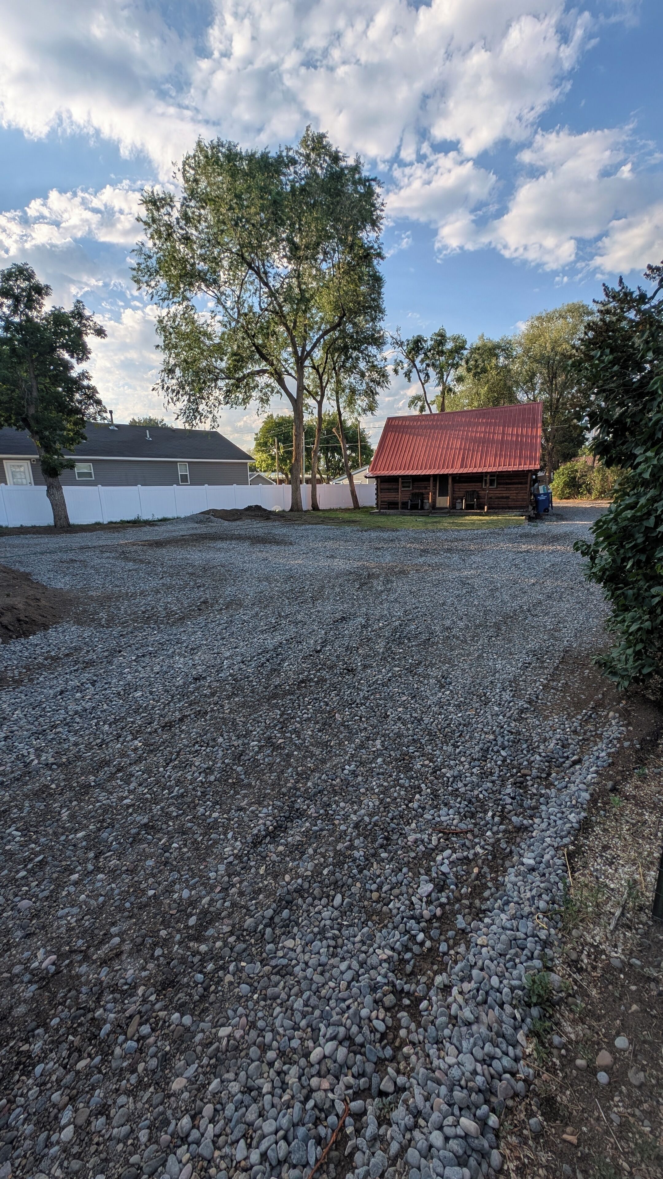 Terrain de l’hébergement 