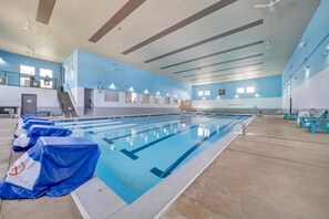 Indoor pool, a heated pool - #3402 - Studio Suite - Mariners Landing (Bedford County)