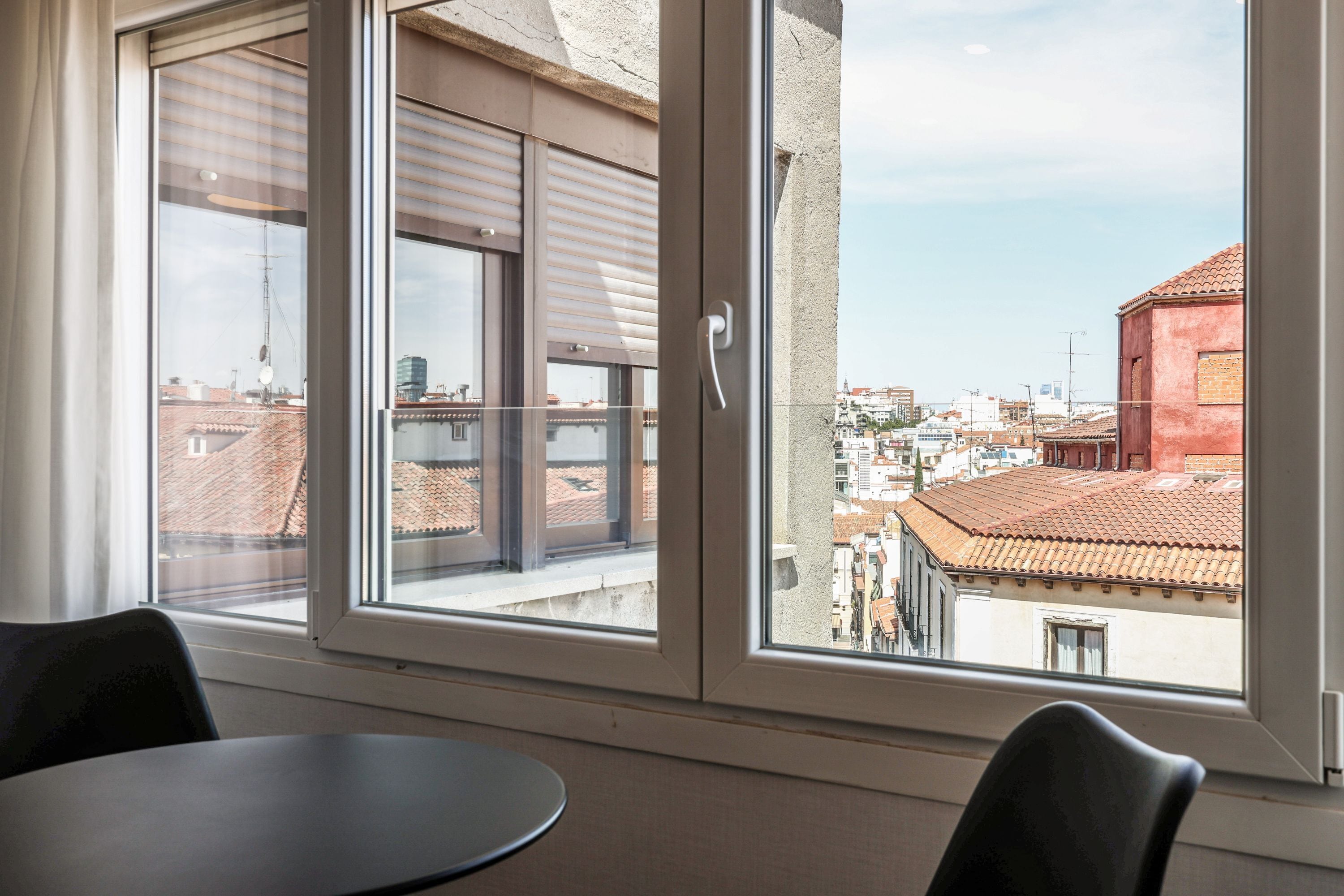 Deluxe-Doppelzimmer, Stadtblick | Wohnbereich