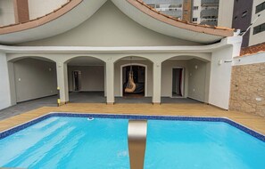 Room - Casa com Piscina e Churrasqueira a 220 m da Praia (Praia Grande)