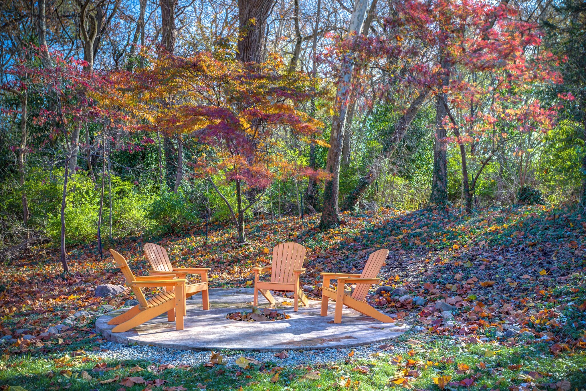 Overnattingsstedets uteområder
